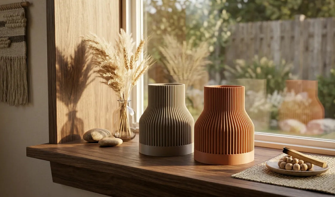 Elegant Vase Canisters
