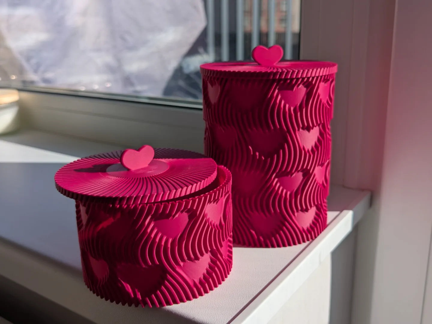Heart Container /W Lid